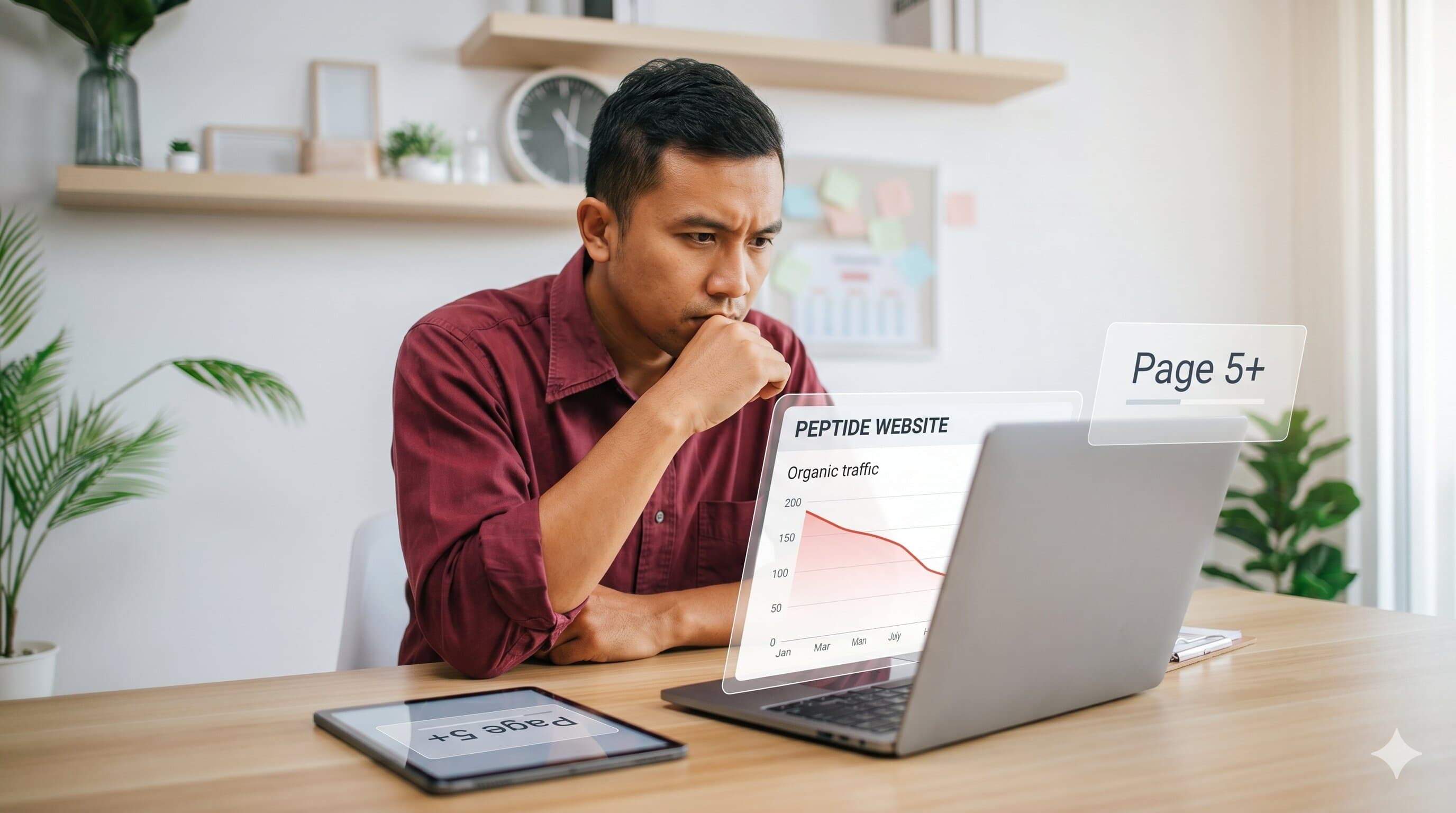 Why Peptide Websites Don't Rank on Google (And How to Fix It)