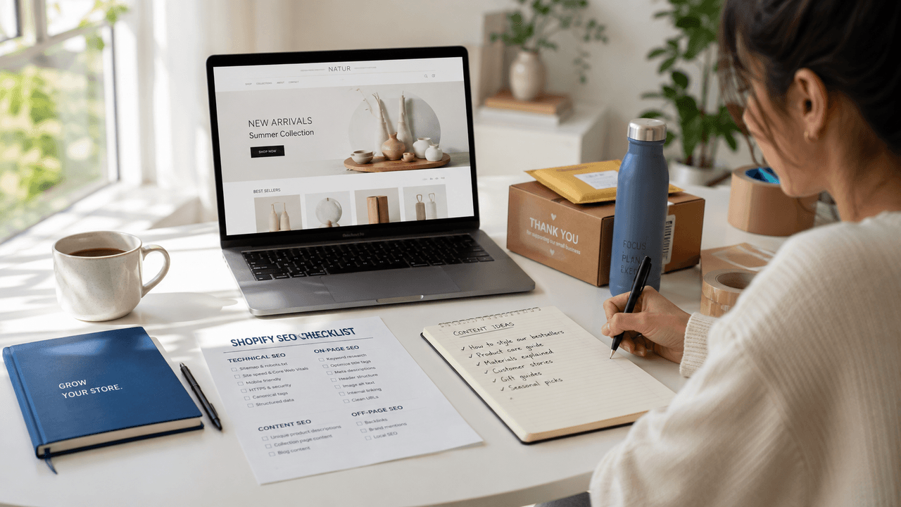 The Complete Shopify SEO Checklist for 2026
